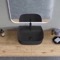 Small Black Ceramic Wall Mounted or Vessel Sink